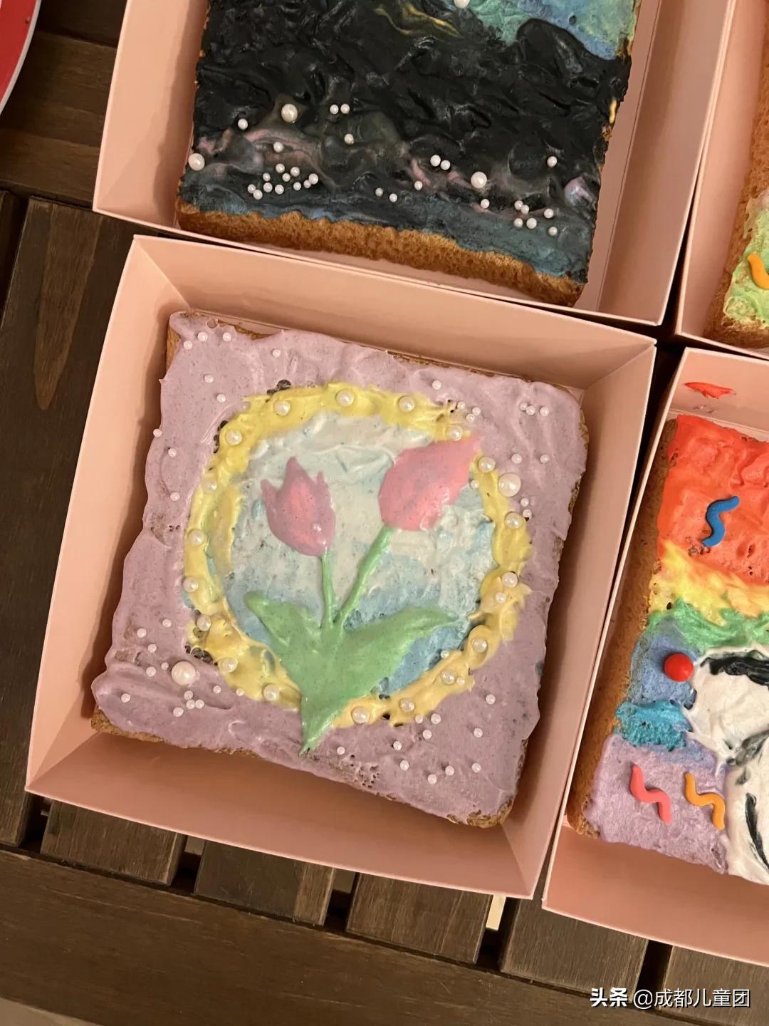 吐司画diy,diy土司面包画画