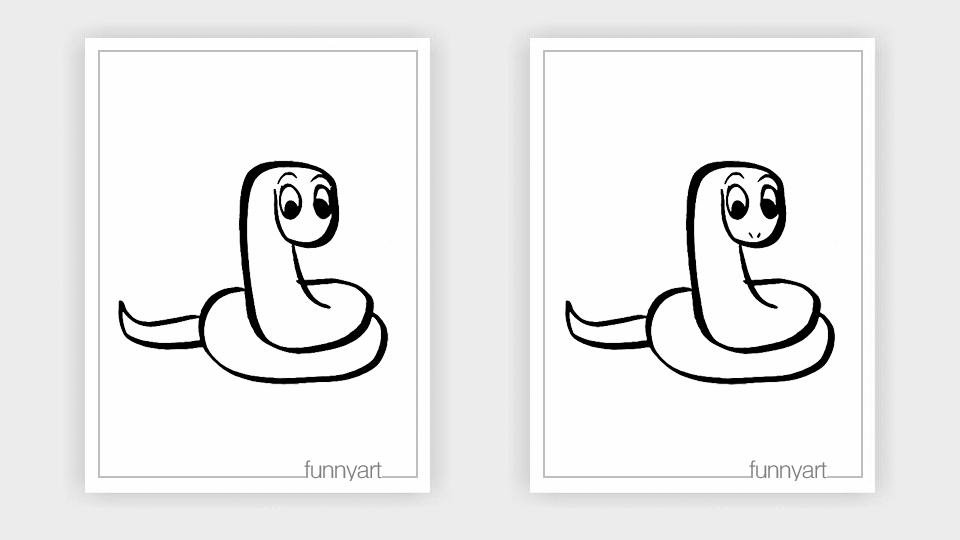 怎么画盘起来的蛇,如何简易画蛇用大纸