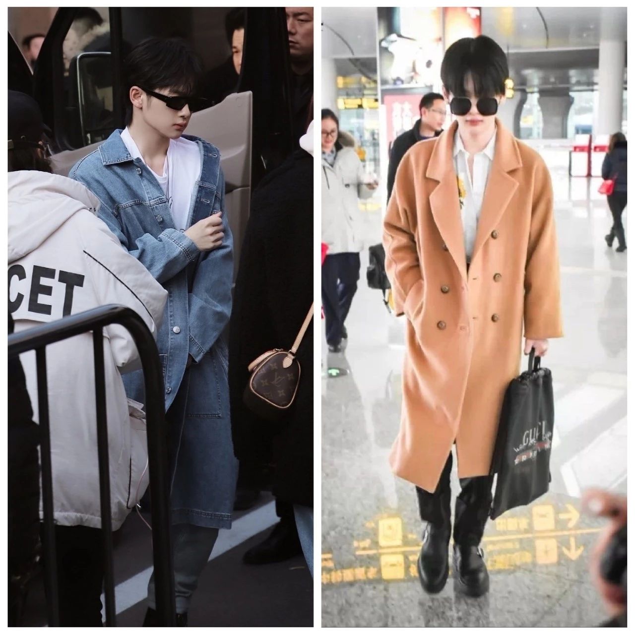 周震南被吓到,看周震南reaction反应