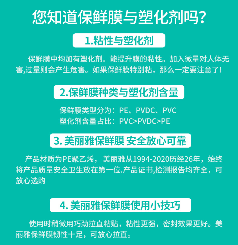 保鲜膜选购攻略分享,保鲜膜怎么选型好用呢