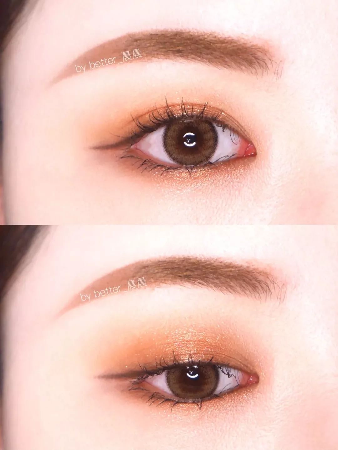 韩系日系眼妆,日系韩系眼妆对比