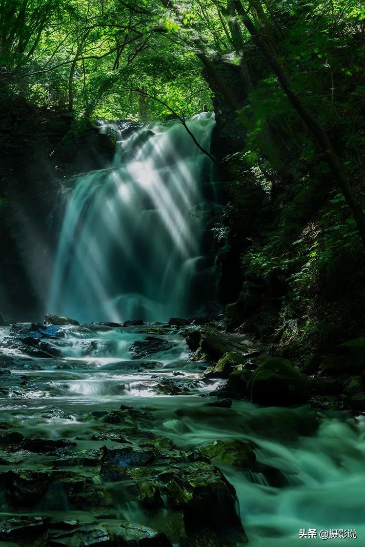 手机如何用nd镜拍出丝滑瀑布,nd减光镜拍摄瀑布