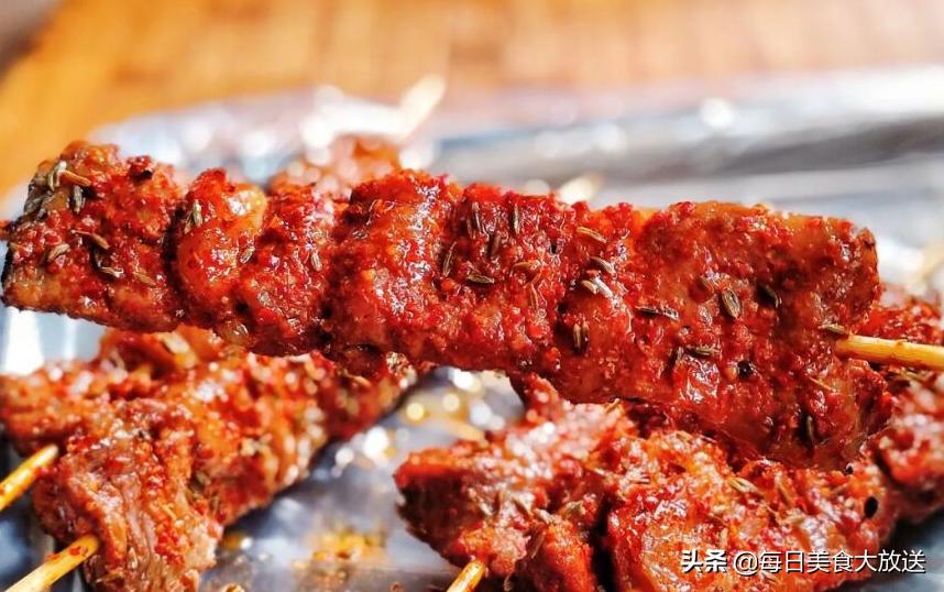 长沙最好卖的牛肉串,长沙河西牛肉串人气排名第一
