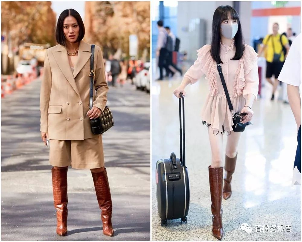 骑士靴哪种款式最好看,骑士靴高个子推荐