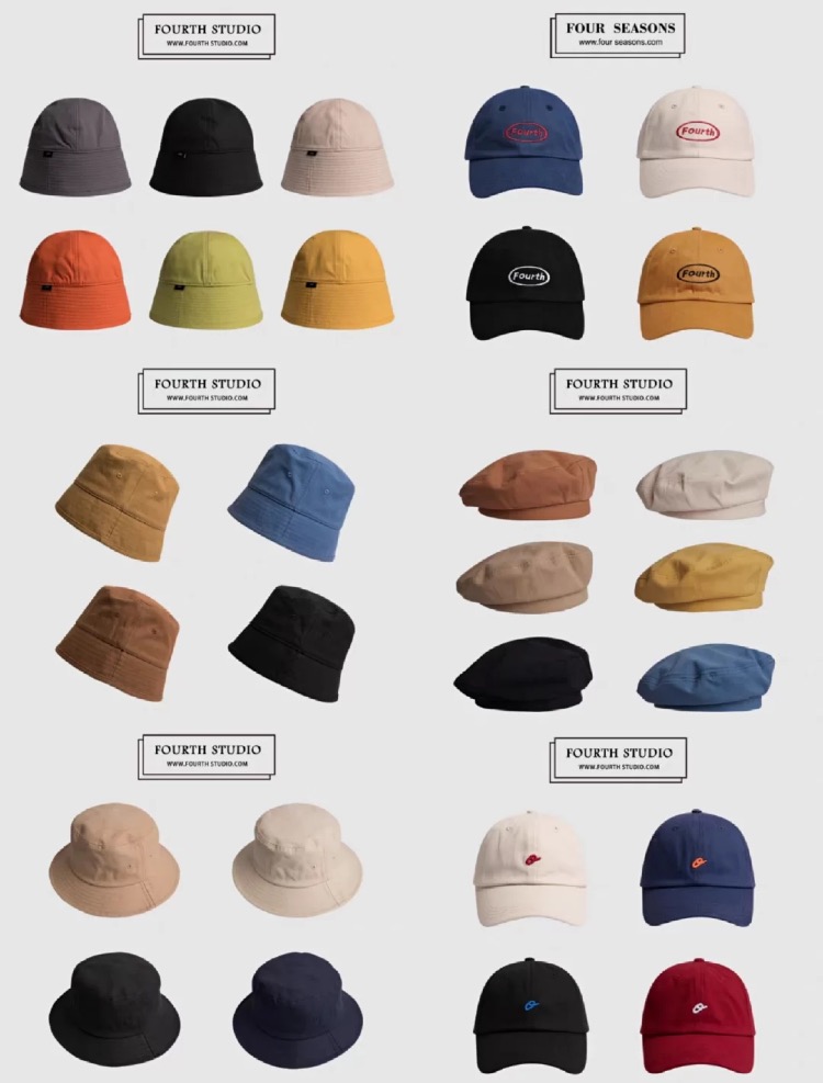 推荐几款好的帽子,比较适合长脸的帽子店铺