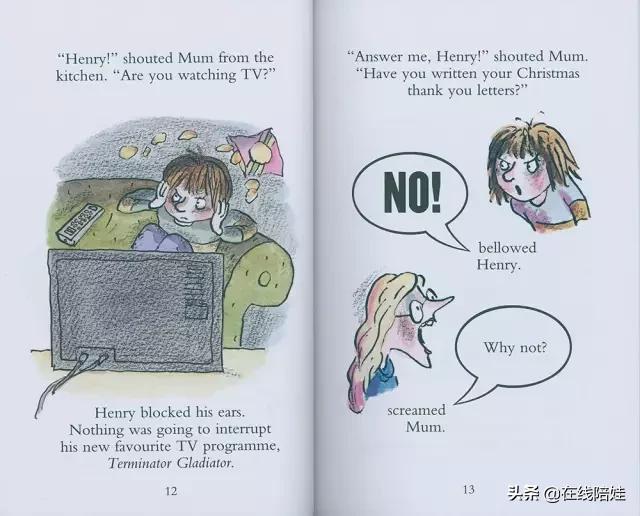 风靡欧美20年，HorridHenry淘气亨利·外国经典小说PDF+音视频