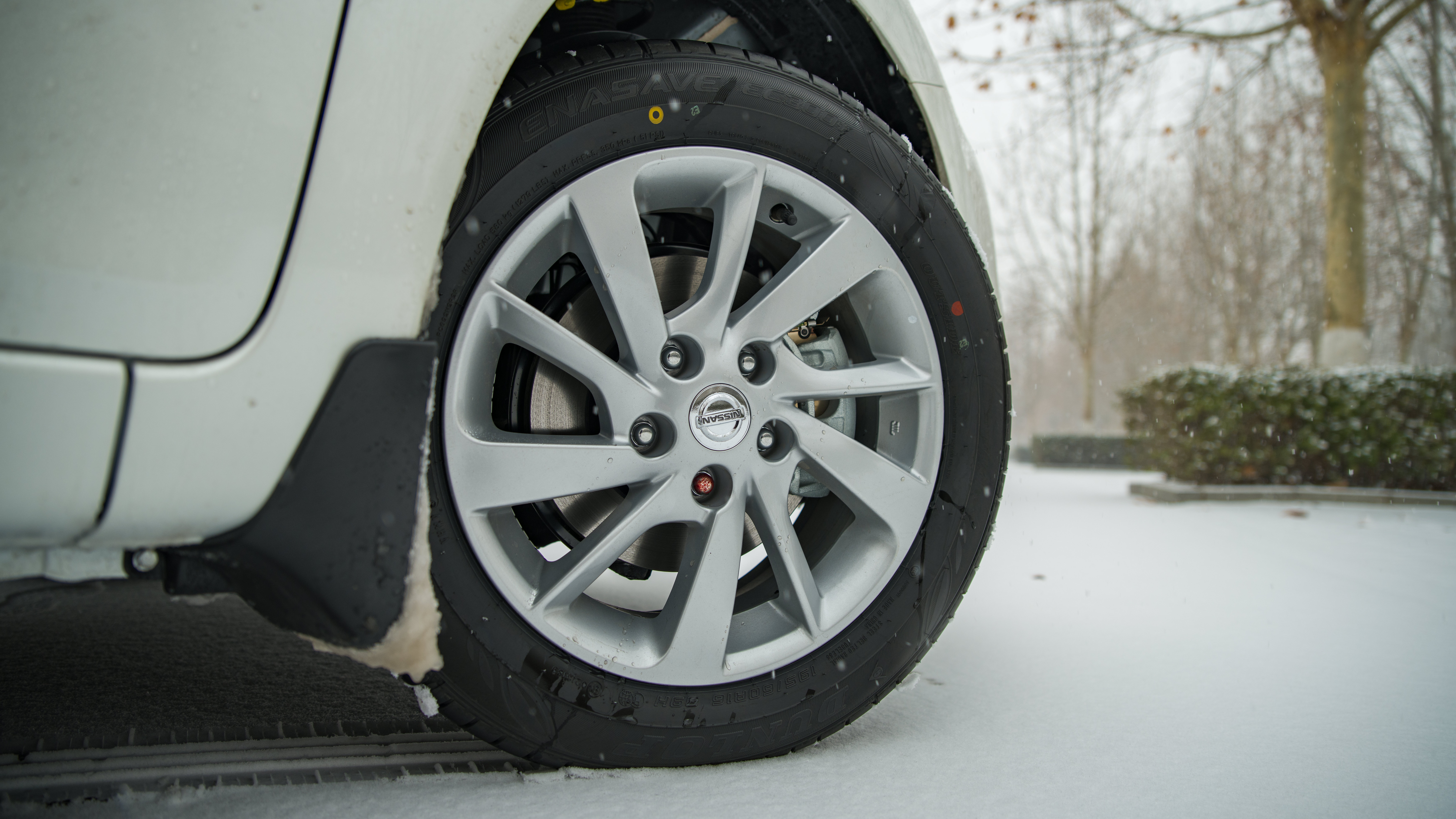 骐达拍的行车风景,骐达下雪天