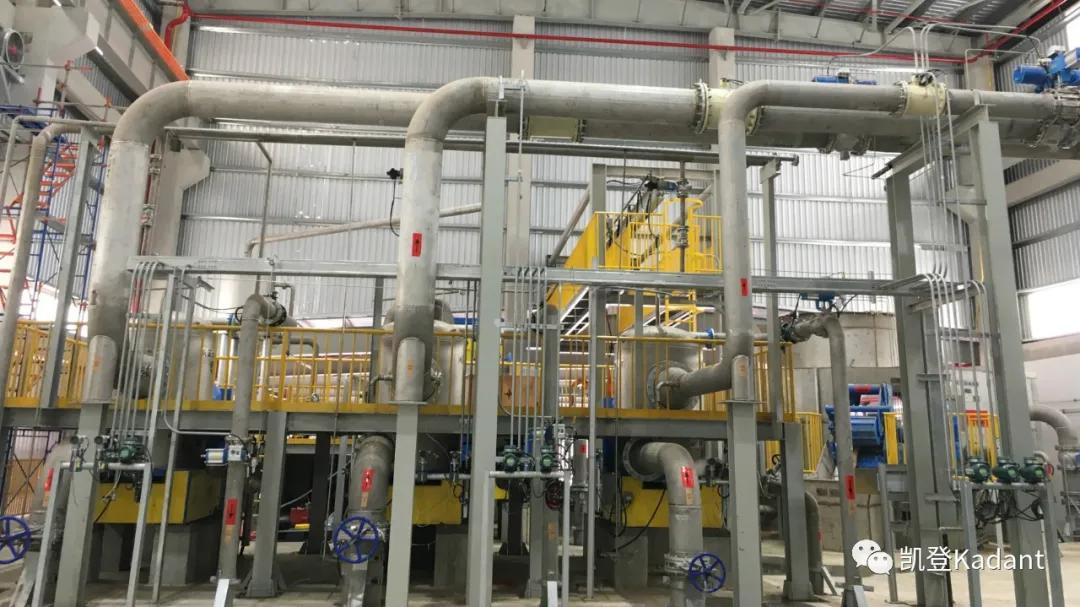 凯登为泰国山鹰纸业金鹤4800浆板线项目提供制浆设备开机投产