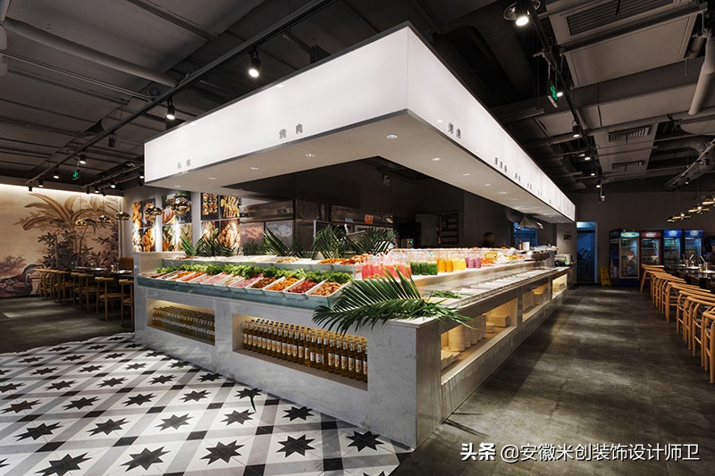 火锅店餐饮店铺装修设计,火锅店怎么装修店面更实用
