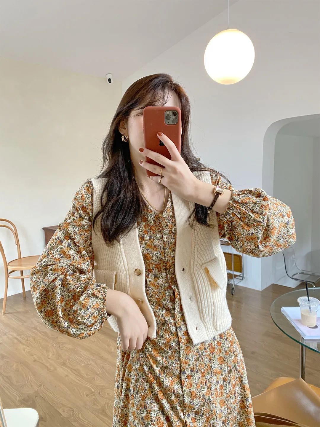 韩系慵懒日常穿搭,自带高级滤镜穿搭