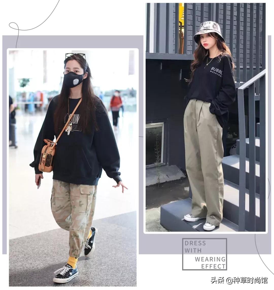 秋冬新款上新卫衣穿搭,今年秋款卫衣的流行款式