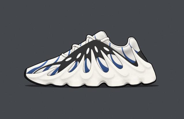 yeezy侃爷最新上脚芒果鞋 (侃爷上脚yeezy350满天星)