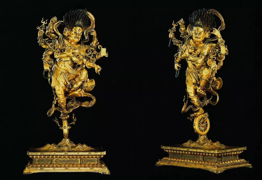 铜鎏金佛造像断代特征,古代金铜佛造像欣赏