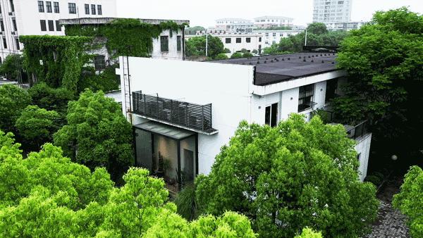 宁波夫妻租下1000㎡破厂亲手改造，搭出超美房中房