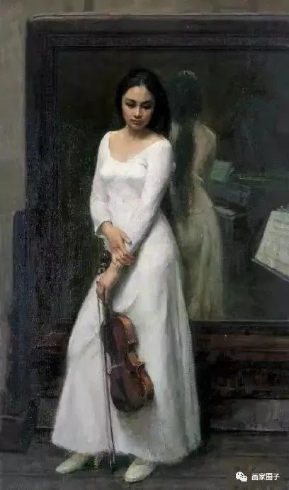 中国美院青年油画作品,美院院长油画作品欣赏