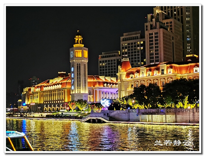 夜幕下的天津海河,美爆了