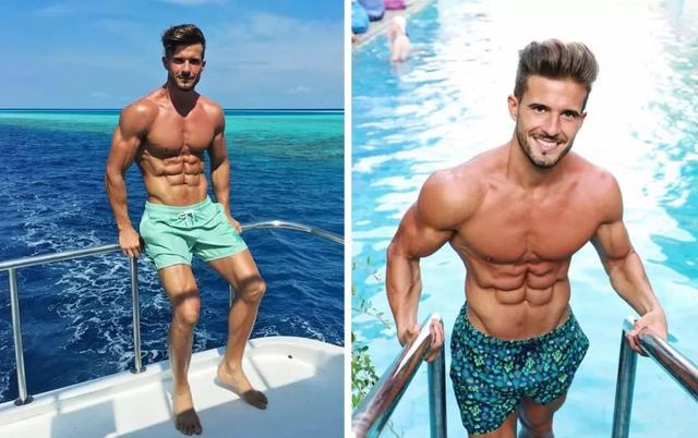 西班牙健身圈芳心腱子肉、明星颜，简直就是天然行走的荷尔蒙！