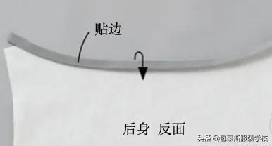 前后双面系带围裙效果附图纸,美观围裙的样式