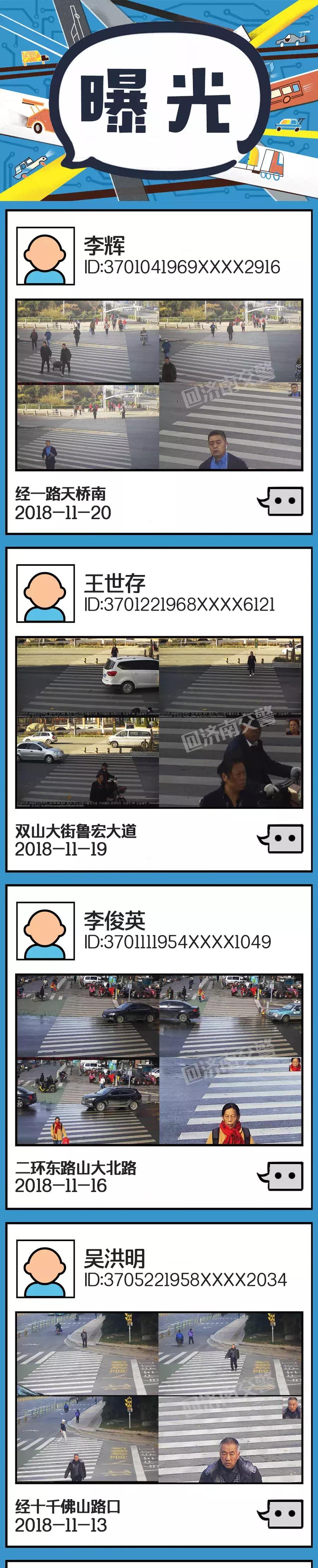 济南交警实名曝光第6批名单,济南警方通报8人被刑拘