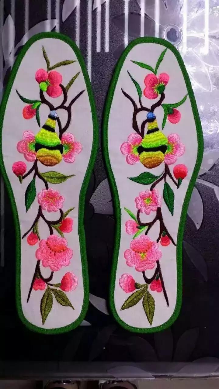 指尖飞舞鞋垫,100款惊艳手工鞋垫