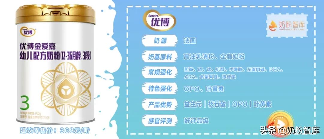 优博金爱嘉奶粉的优点和缺点,优博金爱嘉国版测评