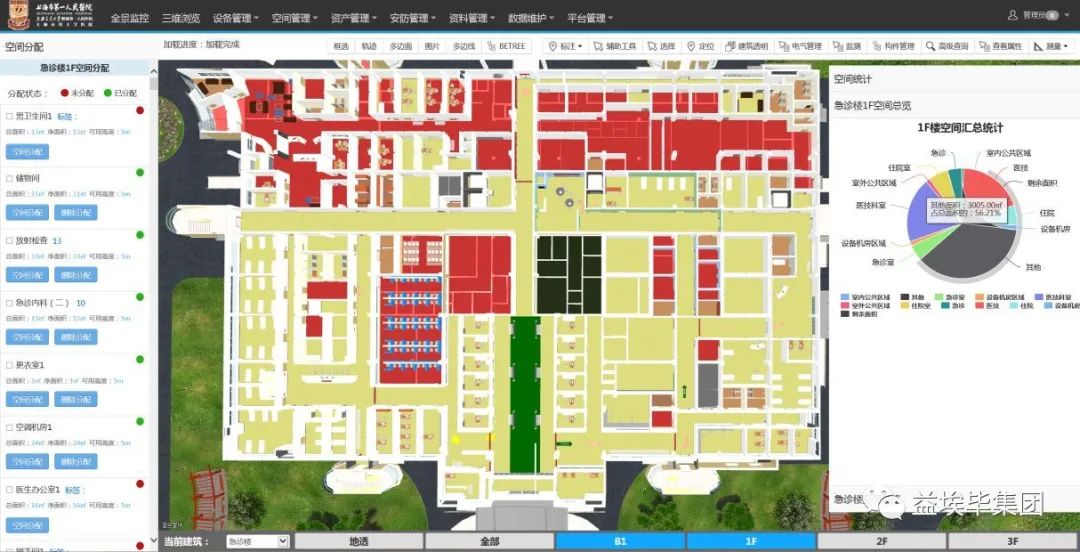 基于bim的医院运维管理开发,bim智慧医院后勤管理