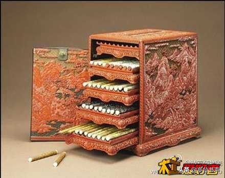 古代放毛笔的笔架,古代写字的笔墨纸砚