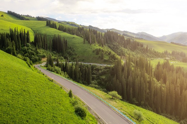 2020独库公路攻略详细路线图,2023独库公路自驾游攻略图