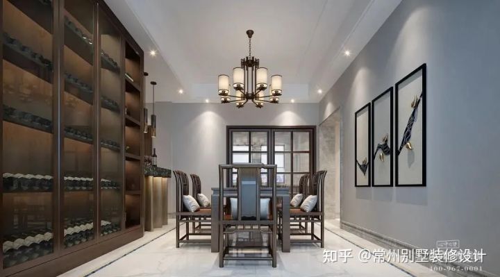 129法式轻奢别墅装修实景案例欣赏,名家中式别墅装修风格