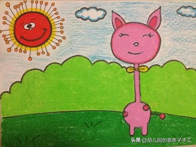 上百张幼儿园创意儿童画,儿童绘画创意3-6岁童年童画