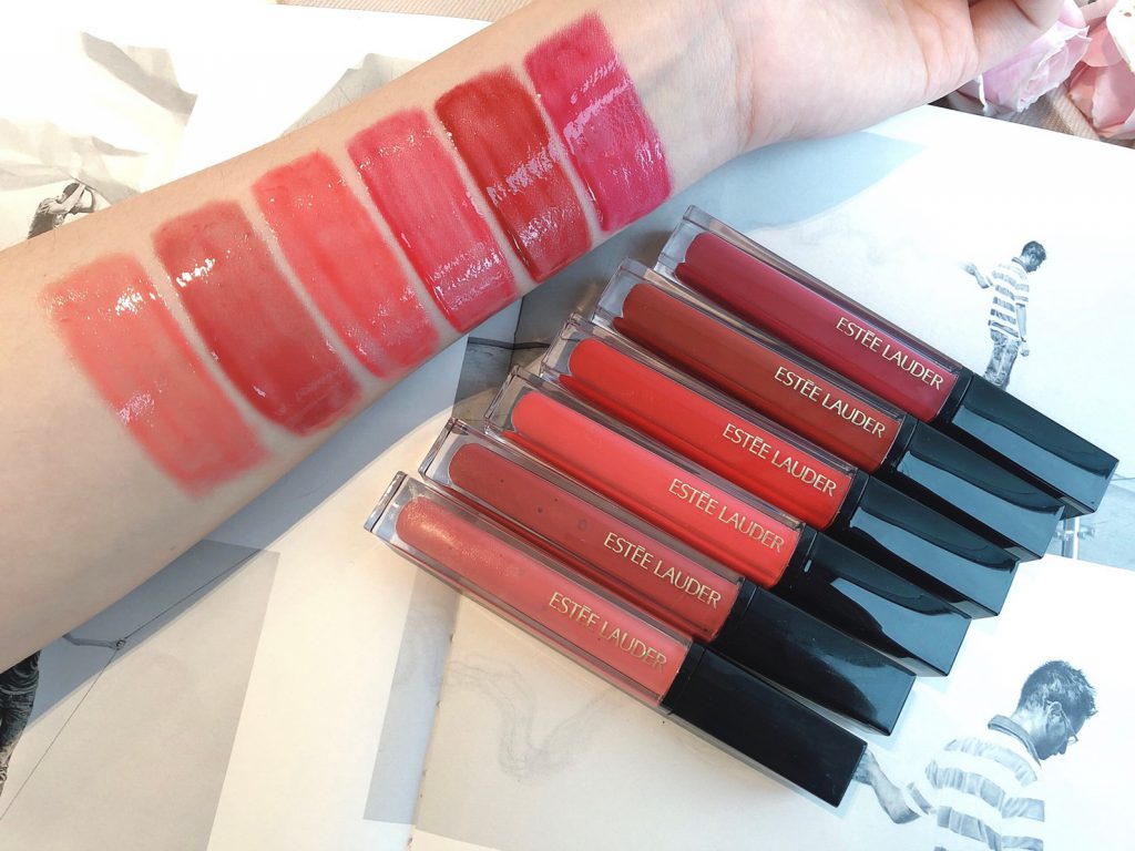 雅诗兰黛唇彩210,雅诗兰黛液体唇彩102试色