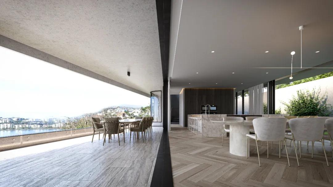 侘寂美学与极简主义别墅,极简极致轻奢的美学设计