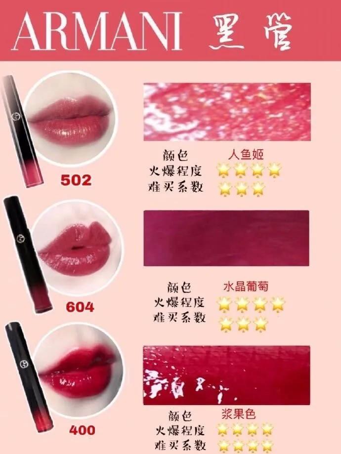 阿玛尼口红哪个色号最适合黄皮,阿玛尼权力口红试色202黄皮试色