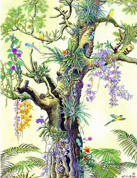 他被称为板凳画家，一生追求真、善、美矢志不移，愈挫弥坚。