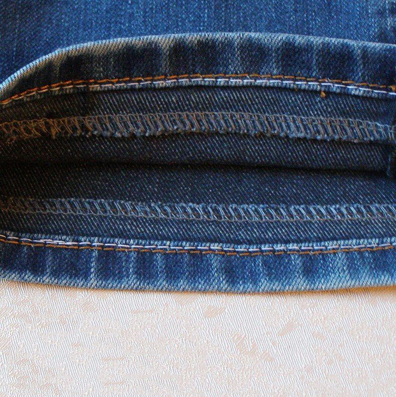 牛仔裤裤脚长了怎么改短,牛仔裤正确穿法裤脚长要不要改短