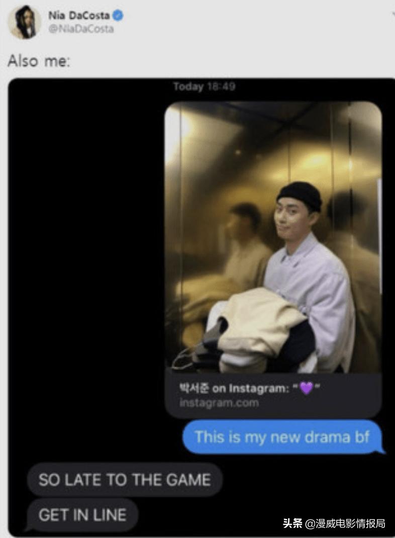 惊奇队长2朴叙俊国外反应,惊奇队长2朴叙俊长发造型