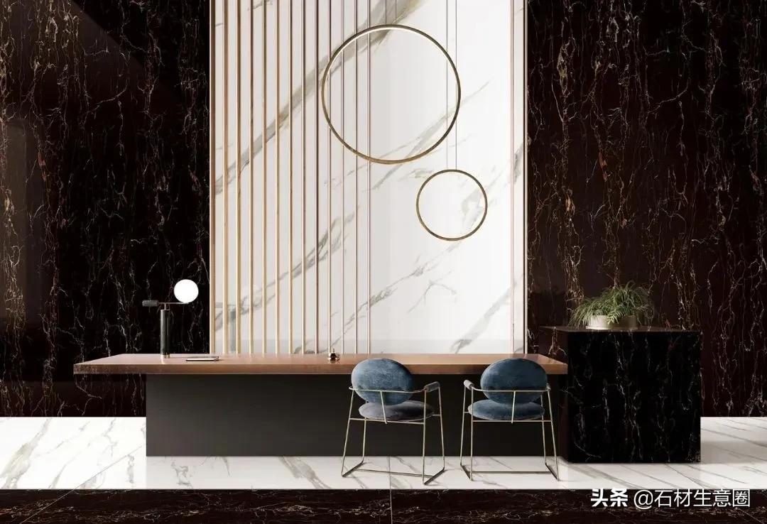 天然大理石黑金花石材价格,黑金花和浅啡网大理石哪个好看