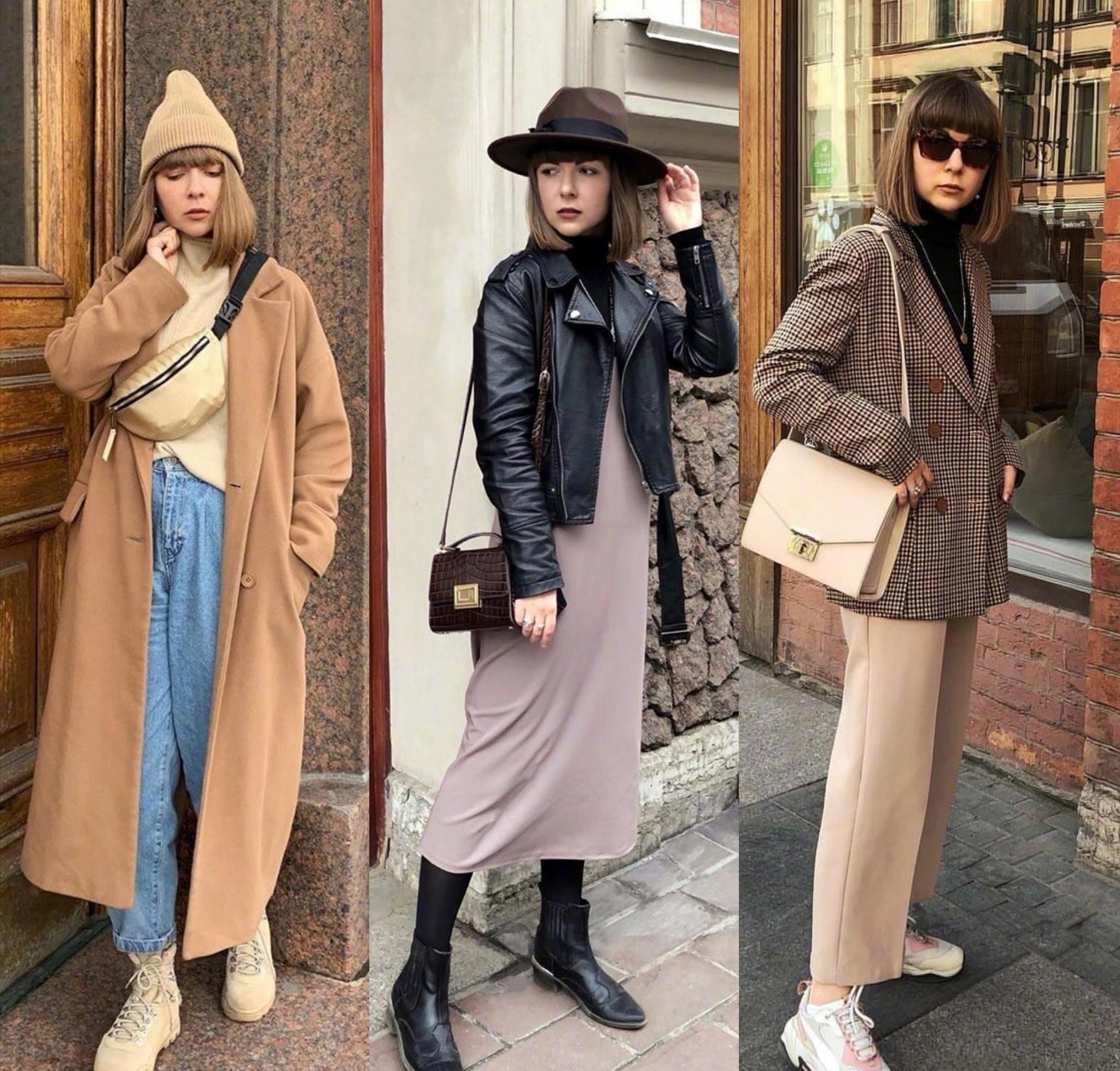 大地色高级感配色穿搭,大地色穿搭颜色