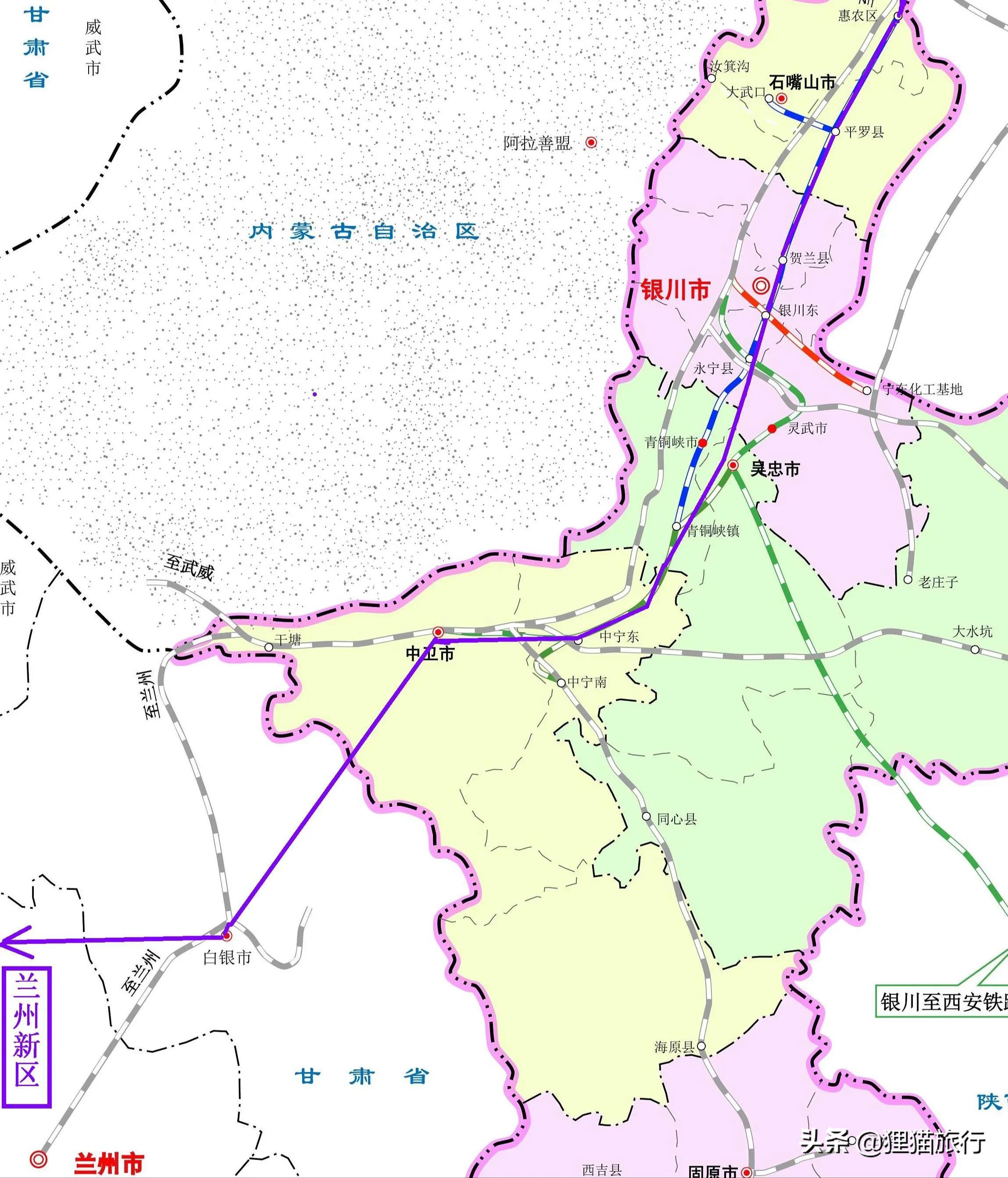 京兰高铁内蒙,京兰高铁包头到银川2019年开建不