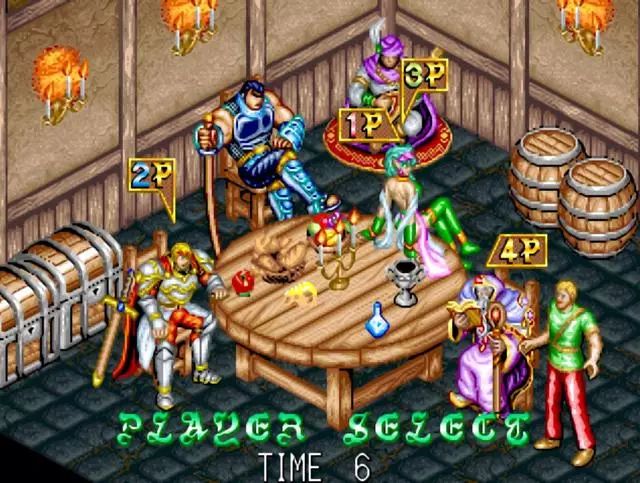 盘点街机四人玩的游戏,四人玩的街机游戏冷门