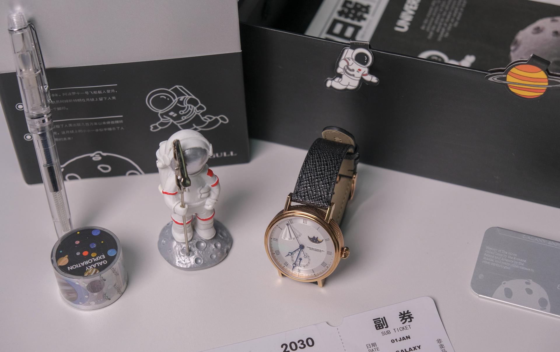 海鸥月相文创礼盒,海鸥月相系列机械腕表