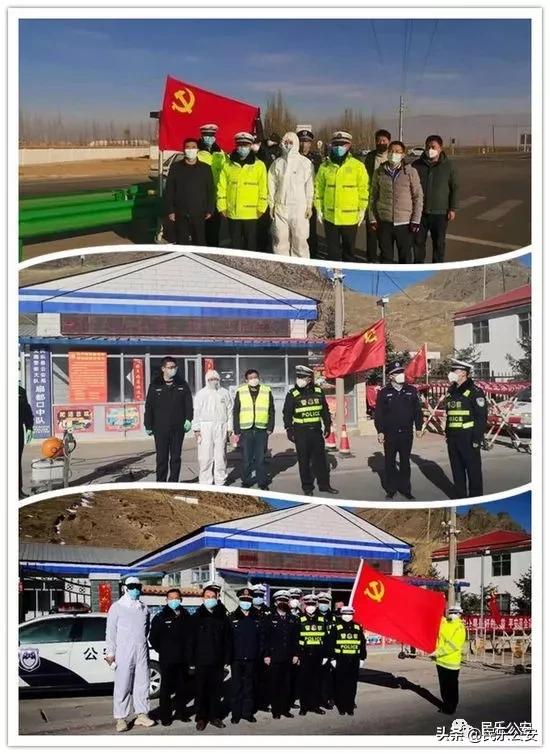 战疫情冰城交警义无反顾坚守一线,疫情防控先锋队守护员