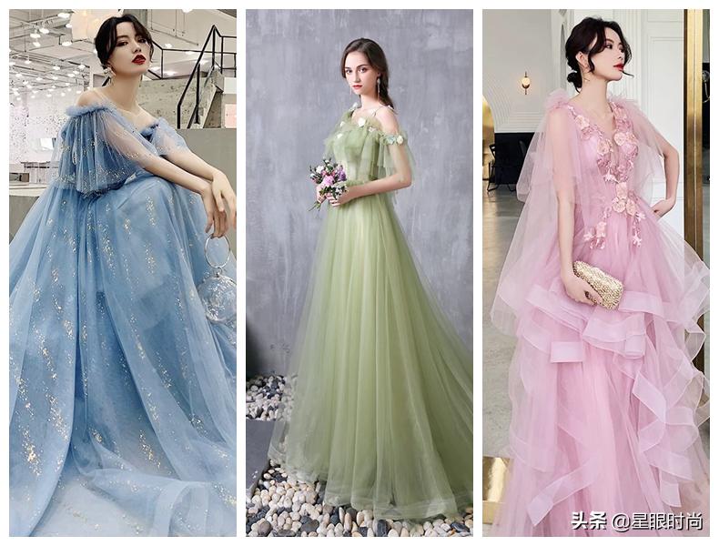 时尚显气质礼服,高端礼服女宴会气质