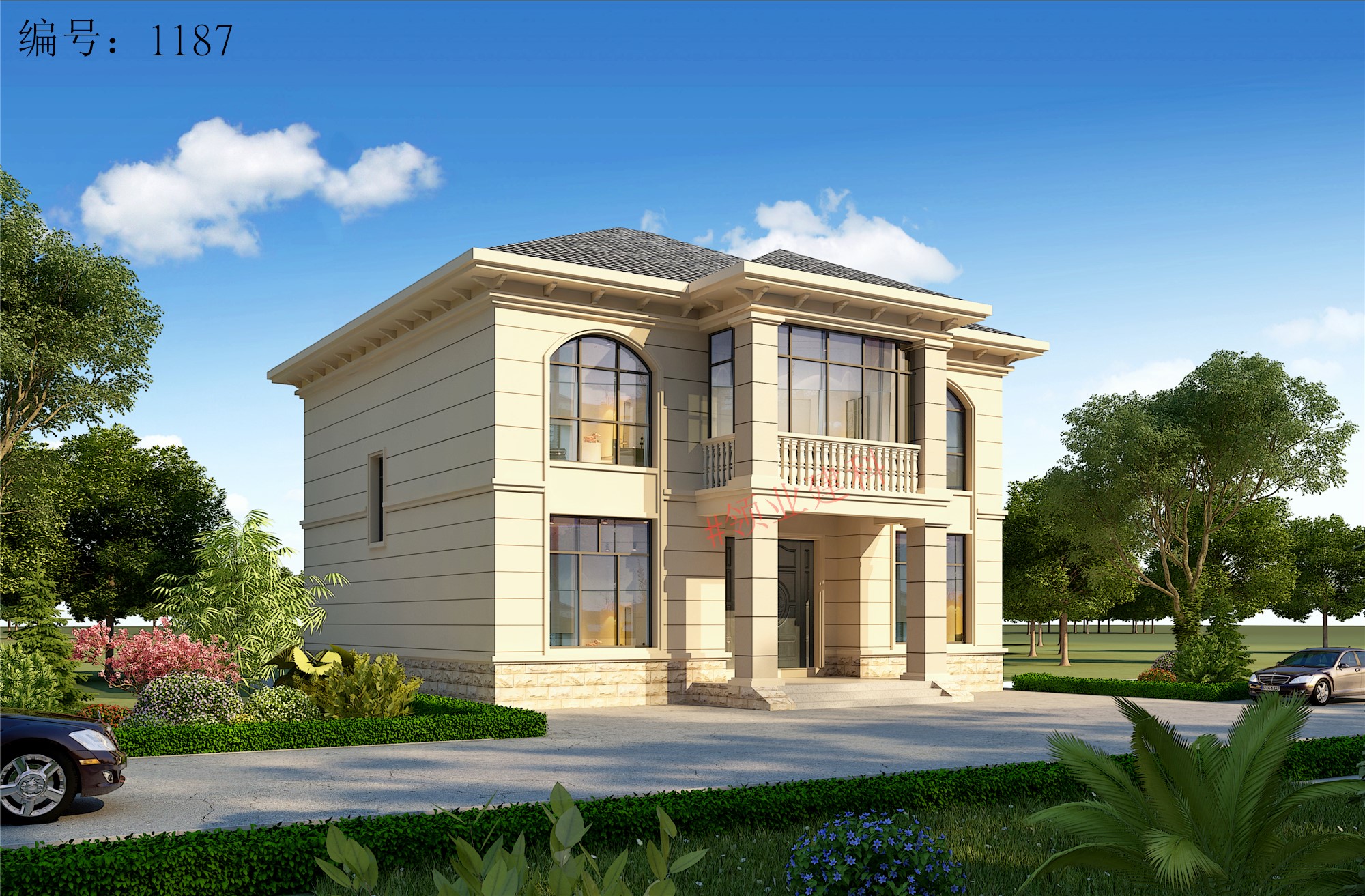 农村一层别墅户型坐东向西,农村坐南朝北的二层楼别墅户型图