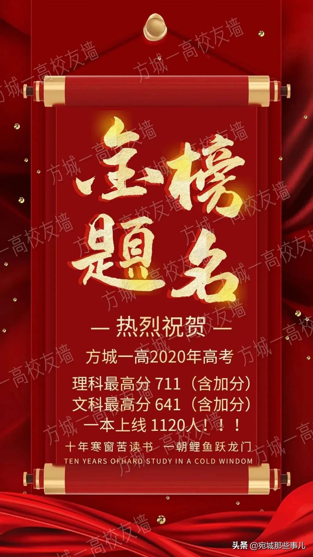 南阳高考排名前十名,南阳高中高考成绩排名一览表