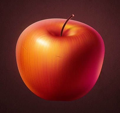 ps制作青苹果图形,用ps把红苹果变成青苹果