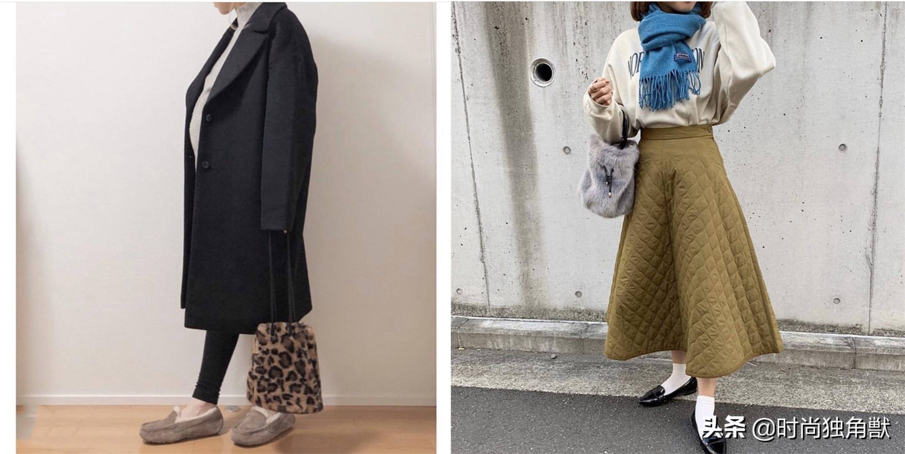 冬季温暖毛绒穿搭既少女又软萌,让秋冬内搭也穿出时髦感