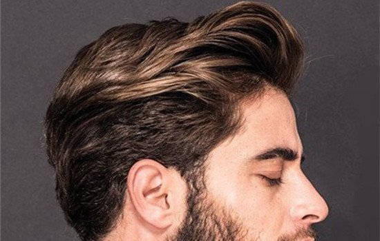 头扁的男生怎么烫头发,男生烫头发造型