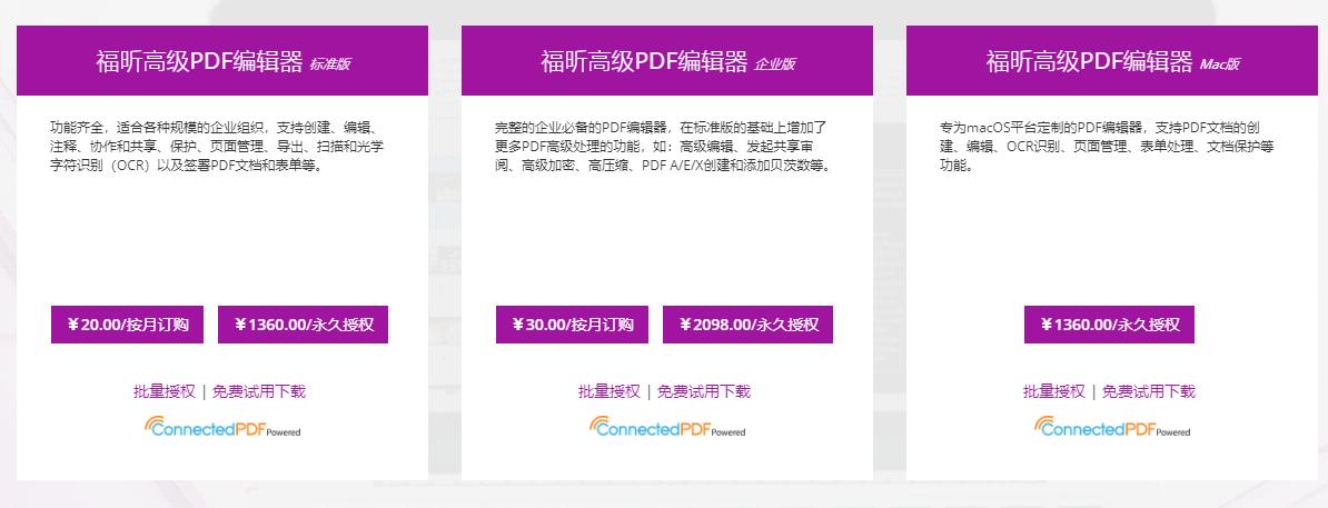 福昕高级pdf编辑器和adobe对比,福昕pdf和adobe哪个好