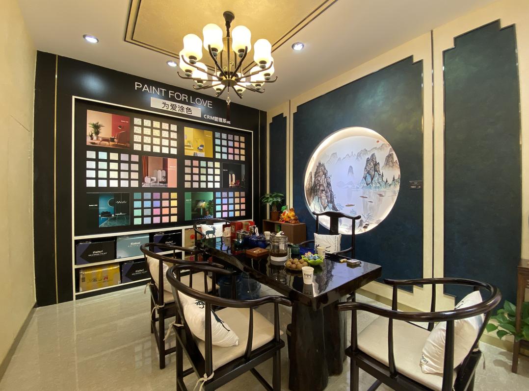 卡百利艺术涂料实景效果案例,卡百利艺术背景墙效果图